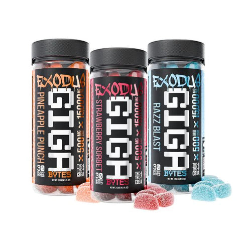 Exodus Gigabytes Gummies 15000mg