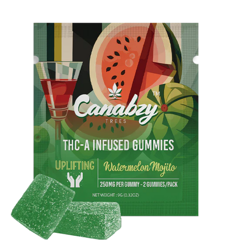 Canabzy THC-A Infused Gummies 500mg 2ct