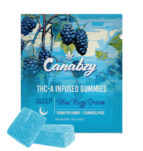 Canabzy THC-A Infused Gummies 500mg 2ct