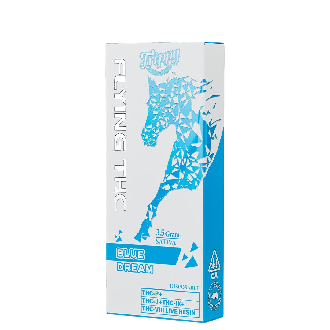 FLYINGTHCBLUEDREAM Flying THC Trippy Blend 3.5gm Disposable - Image 1