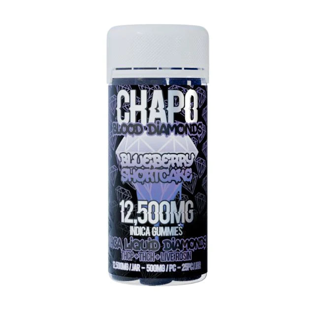 INDICAGUMMIES CHAPO BLOOD DIAMONDS GUMMIES 12,500MG - 25CT - Image 1