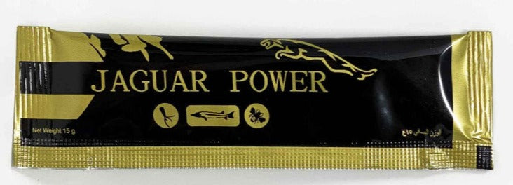 JAGUARMALEENCHANGEMENT Jaguar Power 15g Male Enhancement Honey Sachet - Image 1