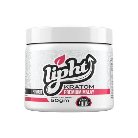 Lipht-Kratom-Malay-50-gm-Jar-450x450-1 LIPHT KRATOM POWDER - PREMIUM MALAY - Image 1
