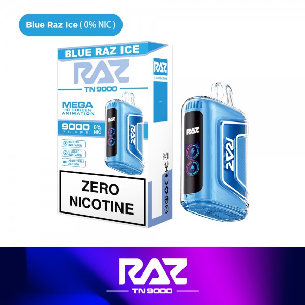 RAZ-zeronic RAZ TN9000 Disposable 0% ZERO NIC - Image 1