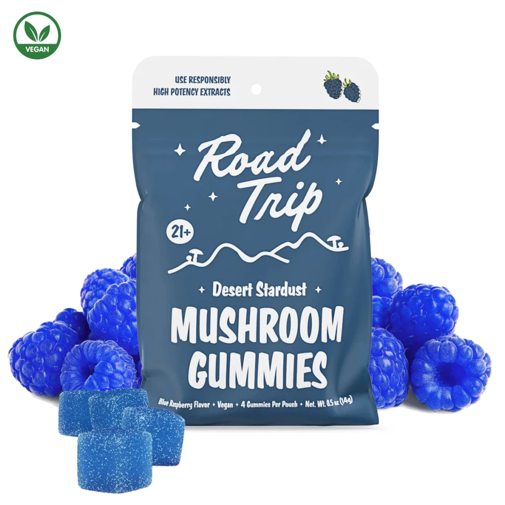 ROADTRIP4PK ROAD TRIP MUSHROOM GUMMIES DESSERT STARTDUST - Image 1