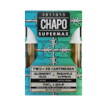 CHAPO SUPERMAX 2 X 2GM CARTRIDGES THCA + D9-P
