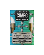 CHAPO SUPERMAX 2 X 2GM CARTRIDGES THCA + D9-P