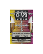 CHAPO SUPERMAX 2 X 2GM CARTRIDGES THCA + D9-P - Image 2