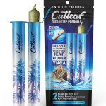 Cutleaf THC-A Crush Ice Pre Rolls 2G