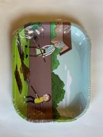 Assorted Metal Rolling Tray 18cm×14cm×1.5cm - Image 3