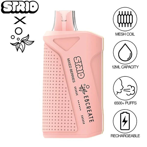 strio Strio x EBCREATE XC6500, EBCREATE XC6500 XC6500 Disposable Vape Strio XC6500 EBCREATE 6500 Puffs